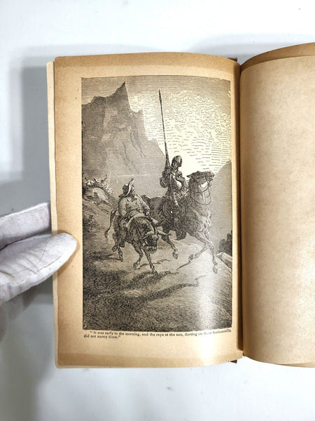 1885 DON QUIXOTE de La Mancha Cervantes Hardcover