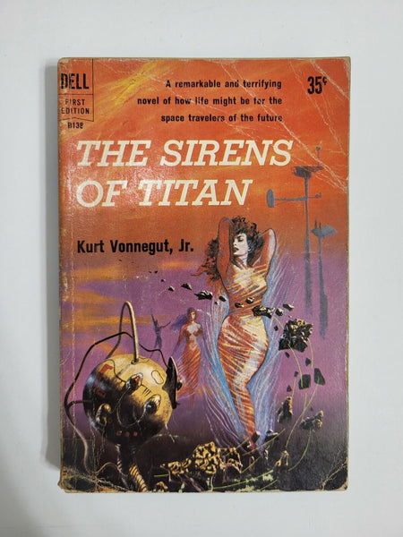 1959 THE SIRENS OF TITAN Kurt Vonnegut First Printing Paperback