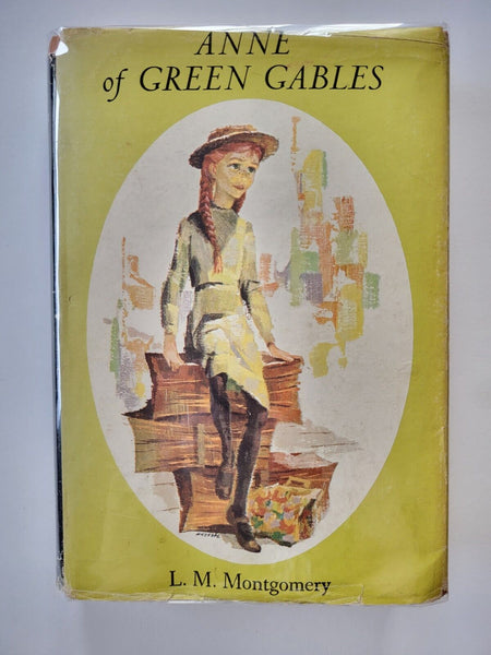 1967 ANNE OF GREEN GABLES L.M. Montgomery Hardcover Dust Jacket Archival Sleeve