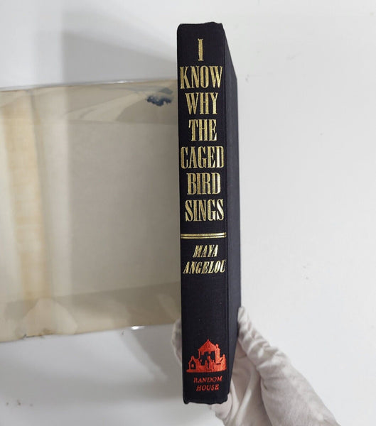 1969 I KNOW WHY THE CAGED BIRD SINGS Maya Angelou Hardcover Dust Jacket
