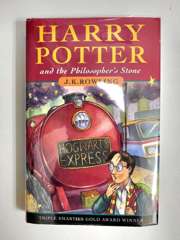 1997 HARRY POTTER PHILOSOPHER'S STONE JK Rowling Hardcover Dust Jacket