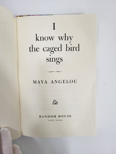 1969 I KNOW WHY THE CAGED BIRD SINGS Maya Angelou Hardcover Dust Jacket