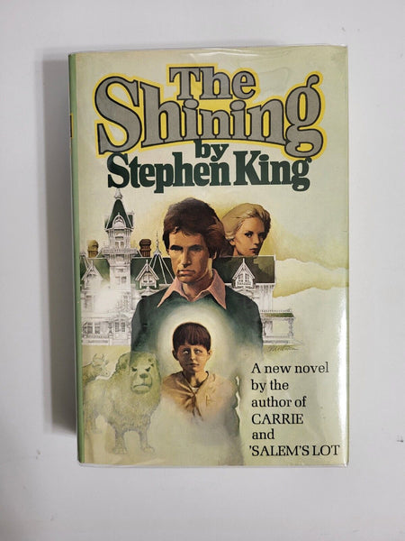 1977 THE SHINING Stephen King Hardcover Dust Jacket