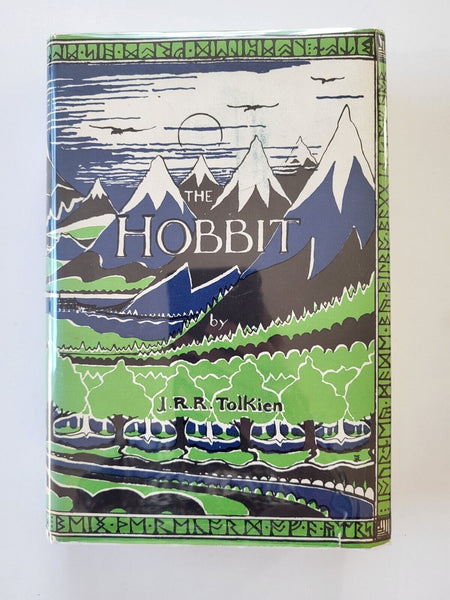 1966 THE HOBBIT JRR Tolkien Hardcover Dust Jacket Archival Sleeve