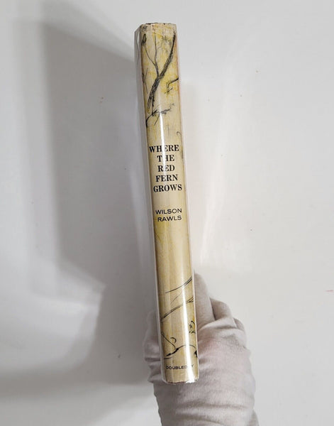 1961 WHERE THE RED FERN GROWS Wilson Rawls Dust Jacket Hardcover