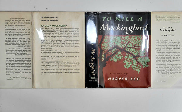 1963 TO KILL A MOCKINGBIRD Harper Lee 7th Printing 24th Impression Hardcover DJ
