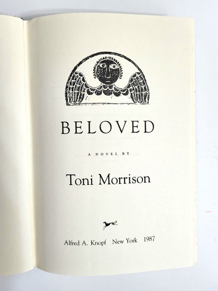 1987 BELOVED First Edition Toni Morrison Hardcover DJ