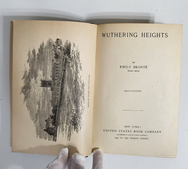 1895 WUTHERING HEIGHTS Emily Bronte Hardcover