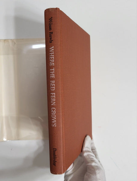 1961 WHERE THE RED FERN GROWS Wilson Rawls Dust Jacket Hardcover