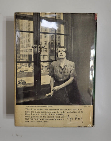 1957 ATLAS SHRUGGED Ayn Rand First Edition: 24th Printing Hardcover Dust Jacket