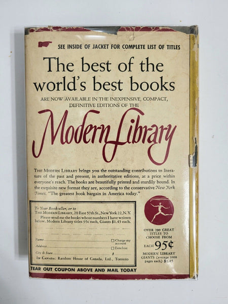 1926 THE SUN ALSO RISES Ernest Hemingway Modern Library Dust Jacket