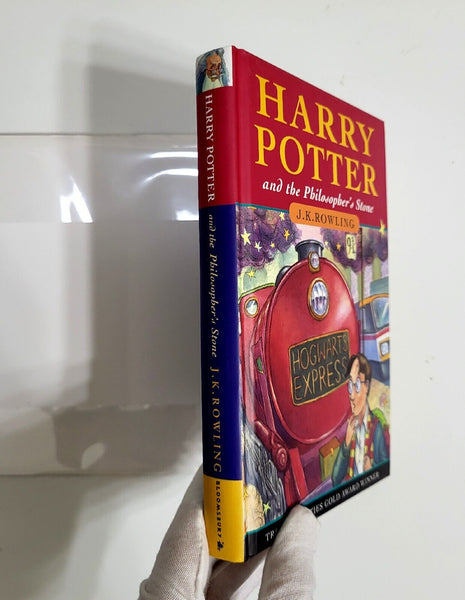 1997 HARRY POTTER PHILOSOPHER'S STONE JK Rowling Hardcover Dust Jacket